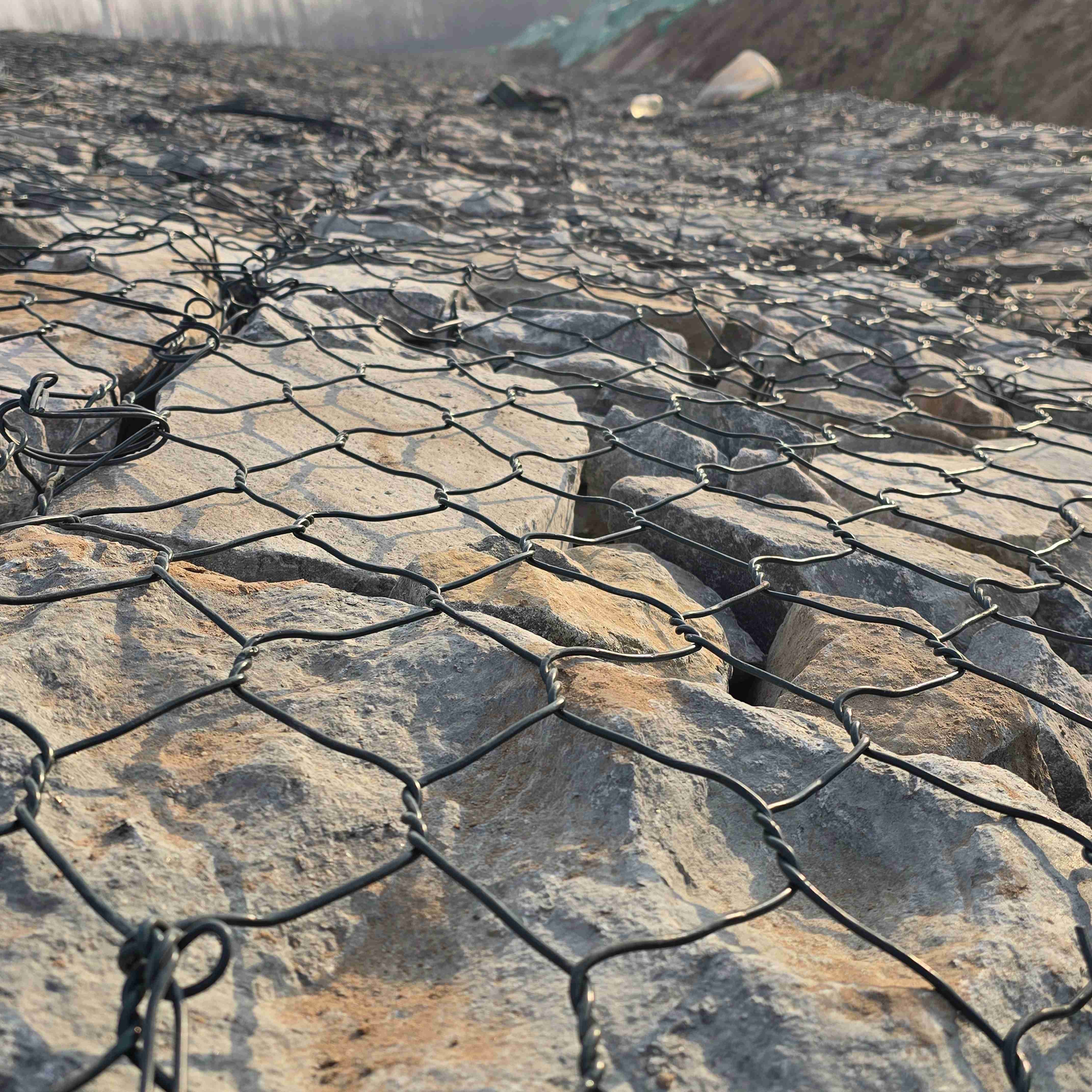 Quality PVC Coated Wire Mesh Gabion Box Basket Stone Retaining Walls Gabion Box wholesale