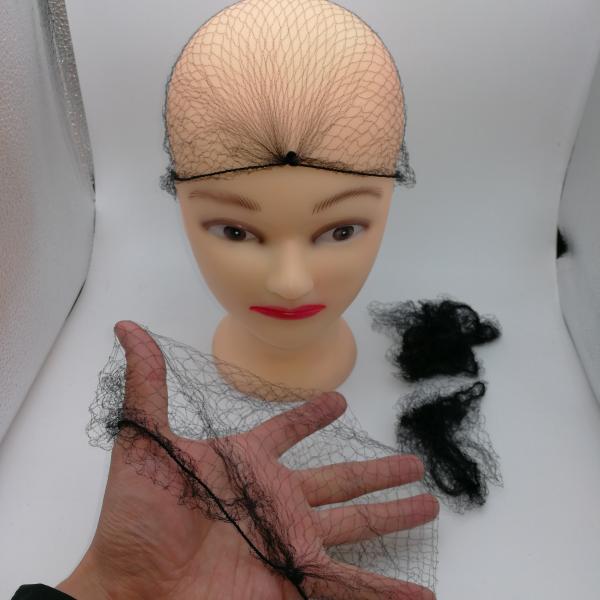 Nylon Mesh Wigs Invisible Disposable Hair Nets Black