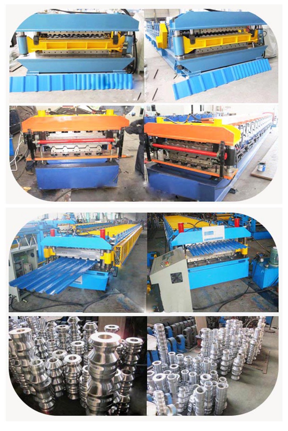 corrugated roofing sliding machine