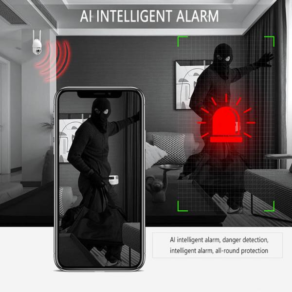 Night Vision HD Smart Wireless Wifi Camera IP66 Waterproof With Plug