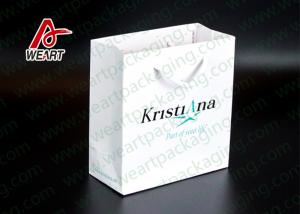 Quality Small / Large Brown Paper Sacks , Durable Personalised Paper Carrier Bags wholesale