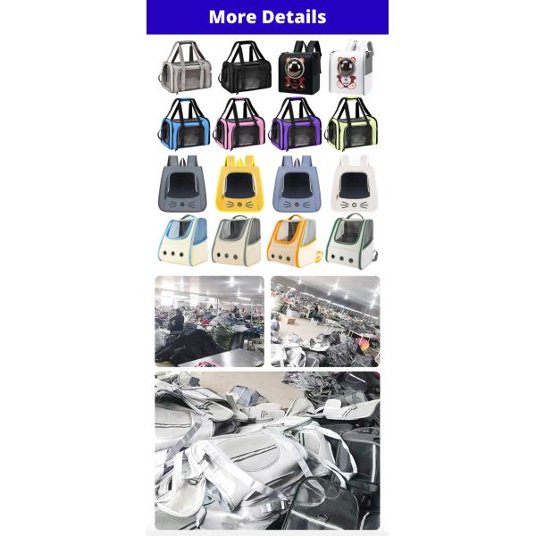 Cat Backpack Carrier Breathable Transparent Foldable Large Space Bubble For Kitty Small Dog