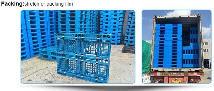 Standard Sizes HDPE Collapsible Plastic Pallet Box, Heavy Duty Industry Storage Use Collapsible Plastic Mega Bin
