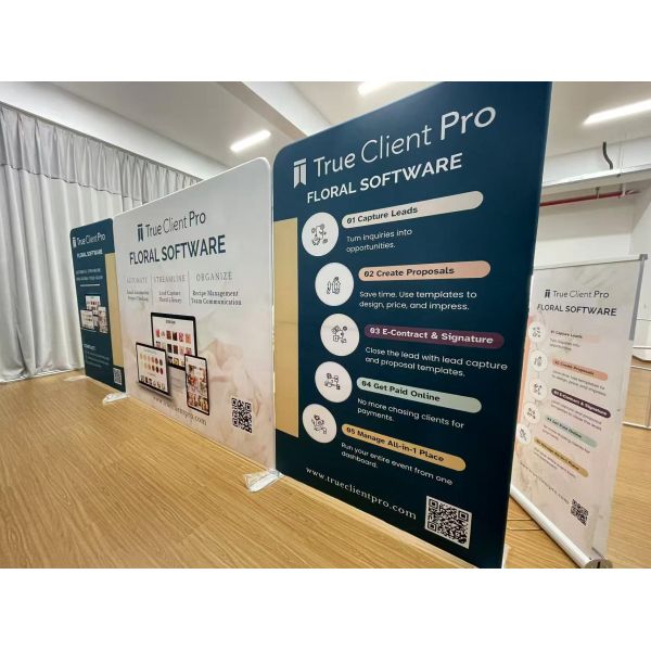 10x20ft Modular Trade Show Displays 20x20ft Trade Show Backdrop