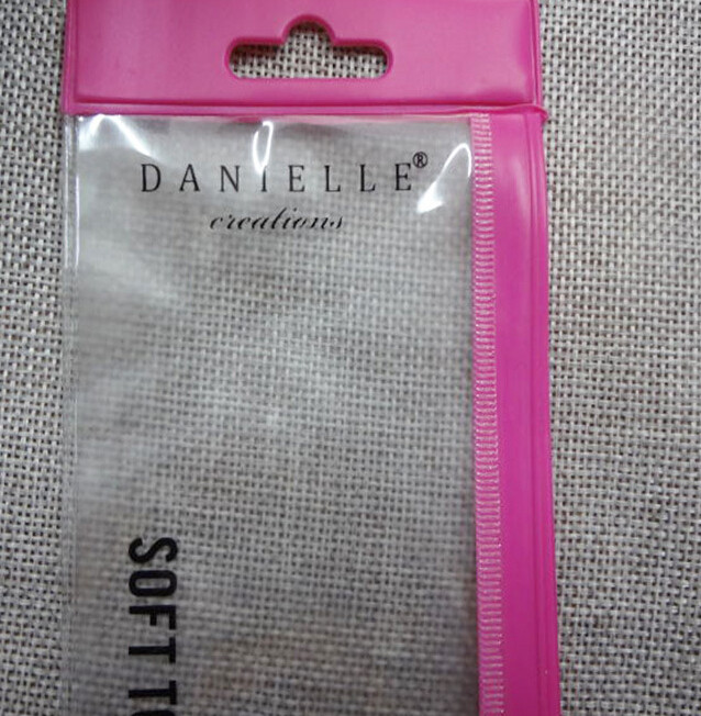 Pink Makeup PVC Zipper Bag , Hanger Ziplock Plastic Pencil Bag