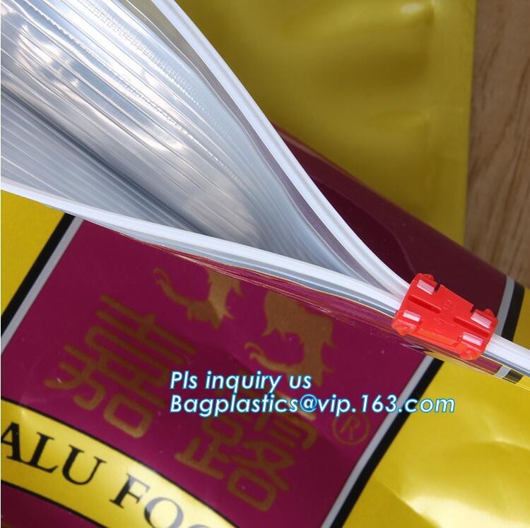 Stand Up Dog Food Feed Packaging Bag With Tear Off Slider Seal, Top Slider k Plastic Dog Treats Plastic Packaging