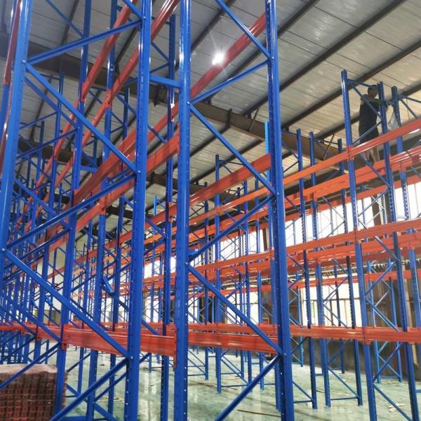 Fully Customizable Warehouse Pallet Racking Steel Pallet Shelving Heavy Duty OEM Capacity