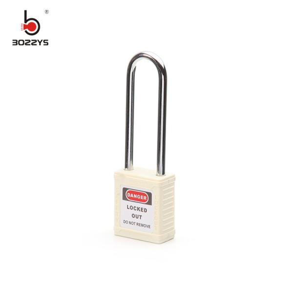 BOSHI Cheap Price 76mm Steel Shackle Long Shackle Safety Padlocks