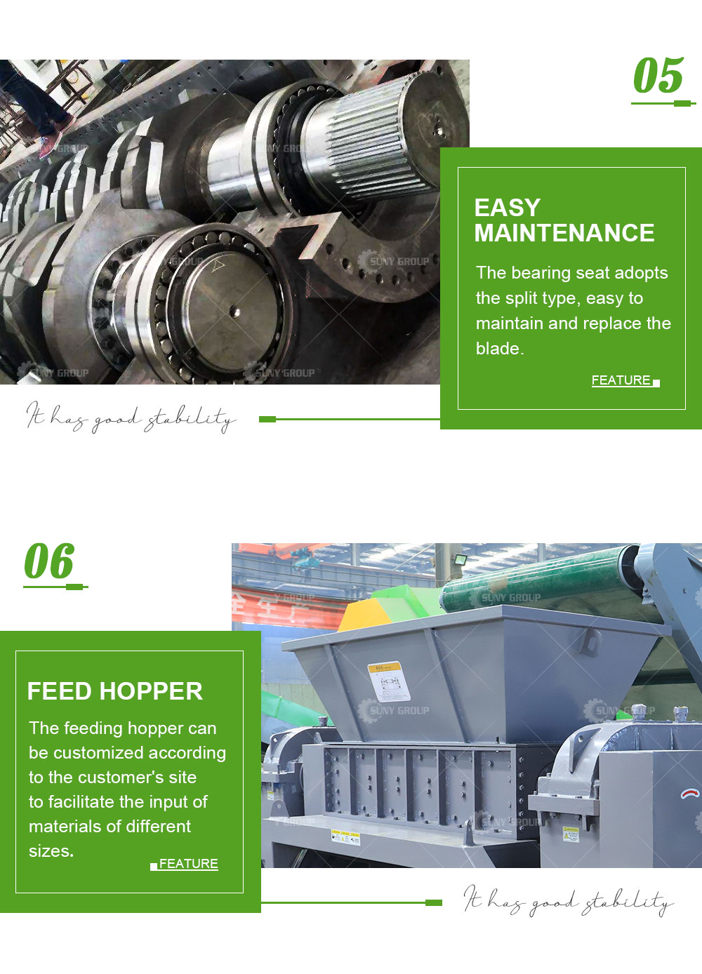 Capacity 800-5000kg/h Tire Rubber Plastic Shredding Machine Wood Shredder Machine