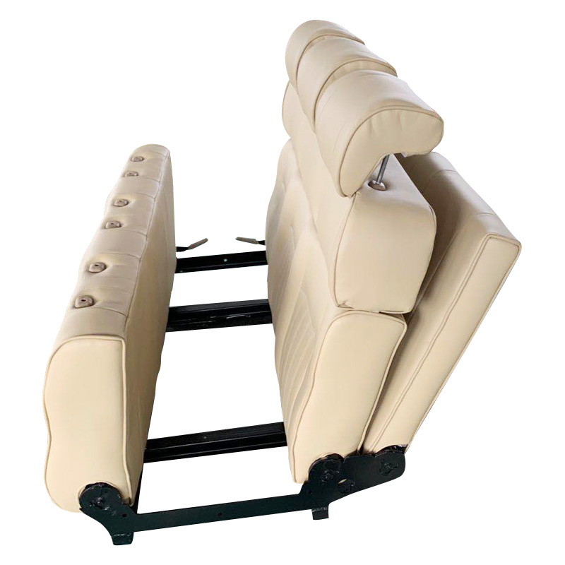 new design luxury car seats bed RV car back seat bed 3 seat with recliner backrest