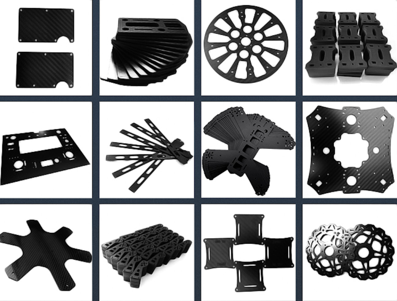 High Modulus Machining Carbon Fiber Material 1200mm