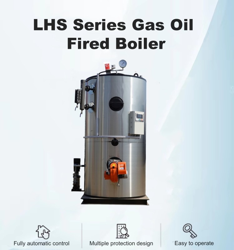 LHS Vertical Fuel Gas Steam Generator