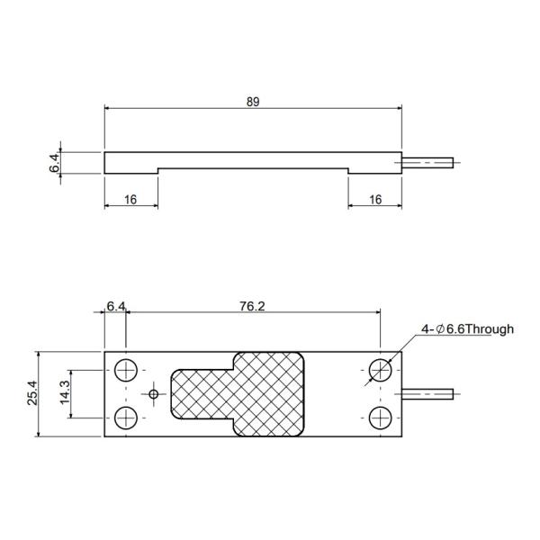 IP66 1.5mv/V Stainless Steel Load Cell 1000 Ohm Strain Gauge Weight Sensor
