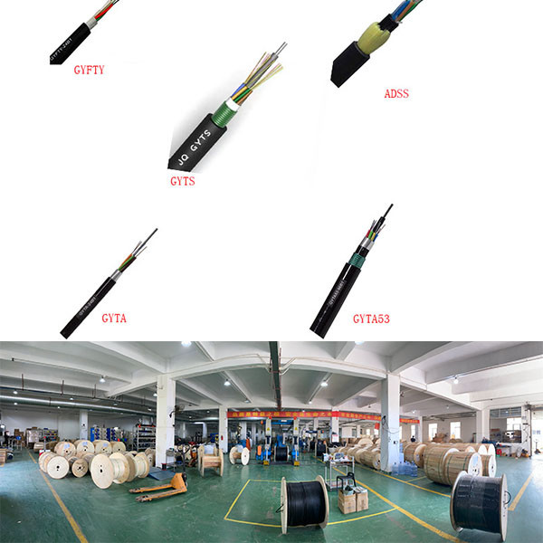 Stranded Loose Tube 12 24 core Underground Fiber Optic Cable