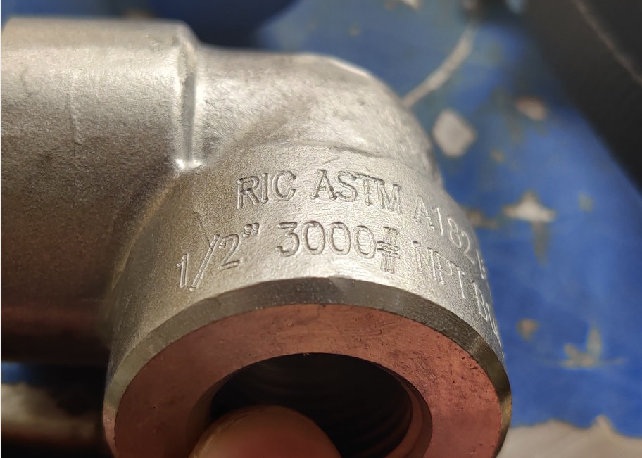 ASTM A182 F53 FORGED FITTINGS HEX NIPPLE NPT 3000# ASME B16.11