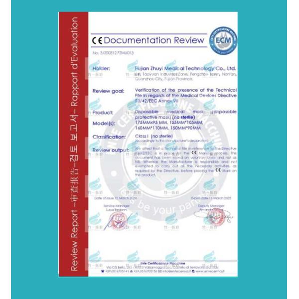 4 Ply Disposable KN95 Face Mask Non - Woven Mouth Mask Custom Logo With Nose Clip