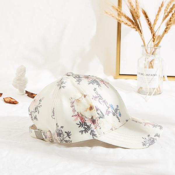 Custom Logo 50cm Printed Baseball Caps With Metal Patch