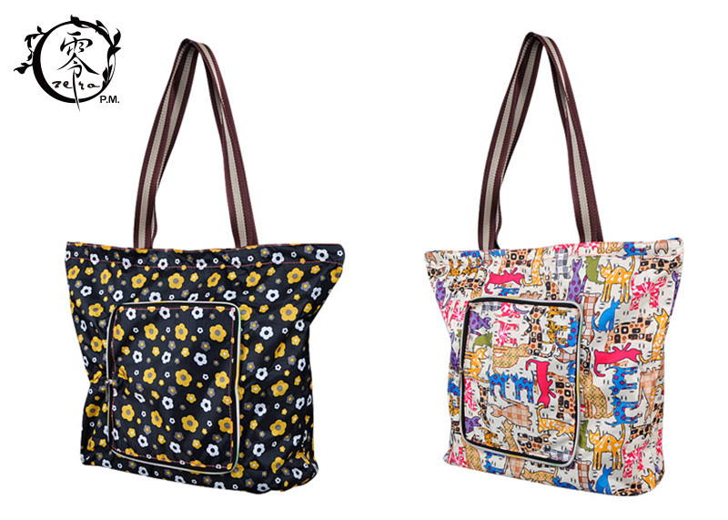 Foldable Multiple Designs ECO Shopping Bags Canvas Super Strong Heavy Duty