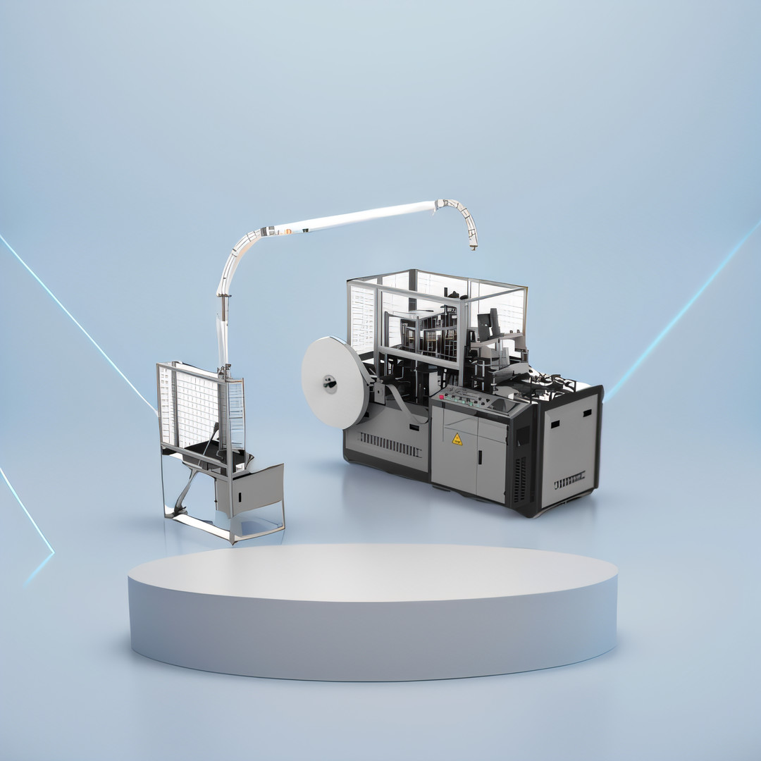 ZBJ-E OPEN CAM Gear transmission Paper Cup Machine 90-110pcs/min single double coated pe paper ultrasonic touch screen
