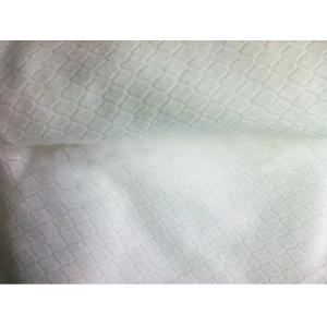 Quality Embossed 70gsm White Spunlace Nonwoven Wipes Non Woven Fabric Roll wholesale