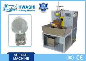 Quality Fry Basket Wire Seam / Rolling Automatic Welding Machine , Wire Basket Spot Welding Machine wholesale