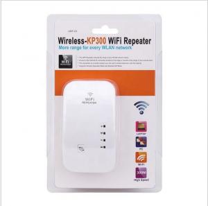 China ODM KP300W Long Range Wifi Access Points 802.11n 300Mbps Wifi Repeater Booster on sale