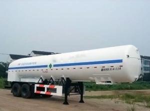 China 20000L-2 Axles-Cryogenic Liquid Lorry Tanker for Liquid Oxygen on sale