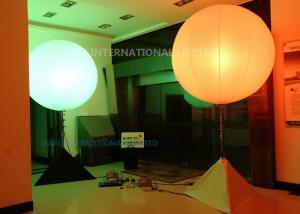 China 400W Inflatable Lighting Decoration RGBW Air Inflated Balloon Built In Fan on sale