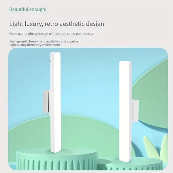 Modern Touch LED Reading Lamp with Remote Control Night Lights Hanging Magnetic Cabinet Table Lamps