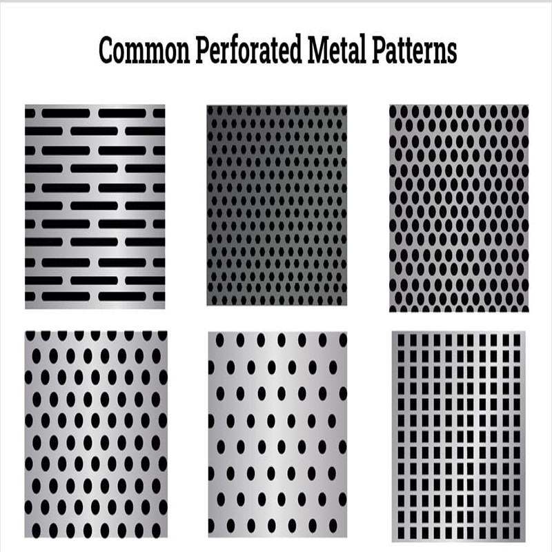 Cold Rolled 316 316l 304 Stainless Steel Sheet Metal Fabrication Perforated