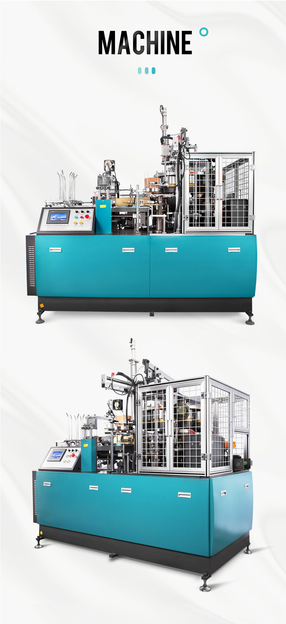 Computer control Paper Disposable Bowl Making Machine 380V 220V 50Hz