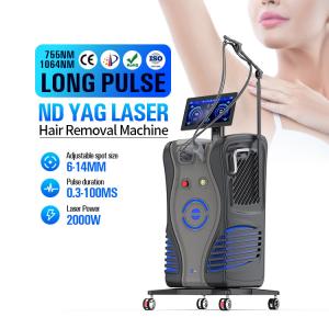 Quality Long Pulse Machine Laser Epilation Alexandrite Hair Removal CE wholesale