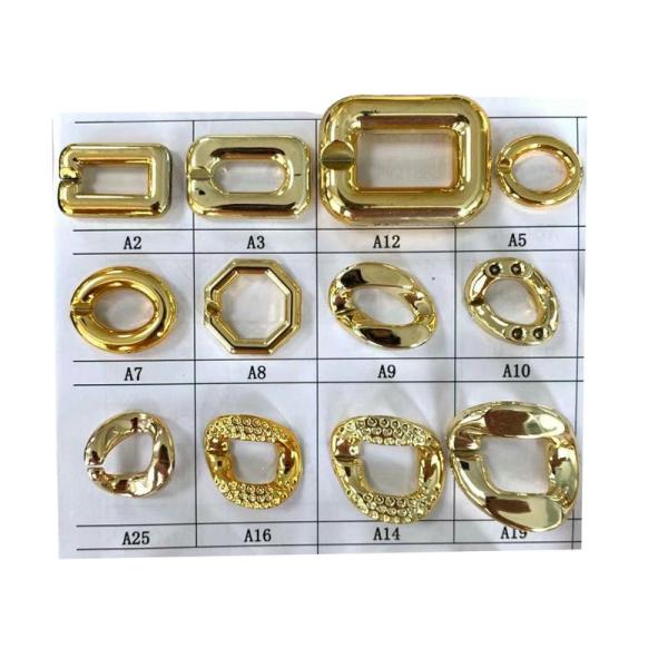 Wholesale ABS garment rivet with nail rhinestone decoration plastic ornament
