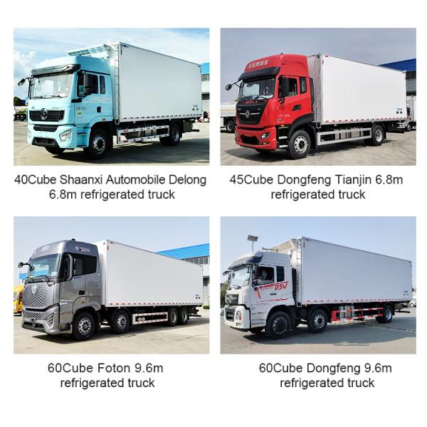 Isuzu 4X2 Commercial Refrigerated Truck 5ton Capacity 150-250hp Horsepower 500-1000Nm Maximum Torque for Commercial Transport