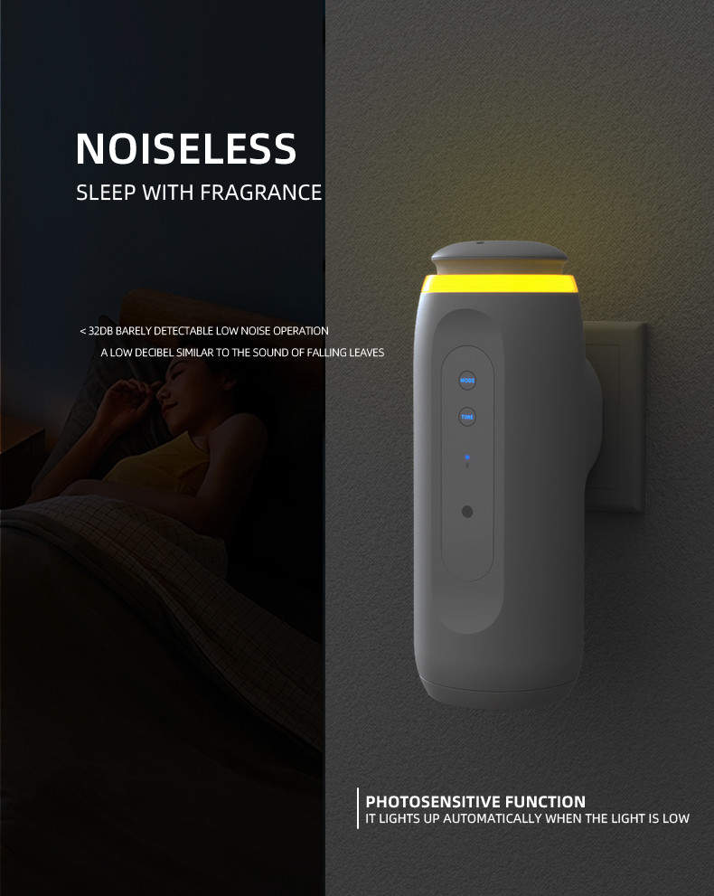 Scented Aromatherapy Diffusers 300cbm 100ml Hanging Socket