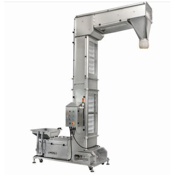 Z Type Bucket Elevator Machine 150L Conveying Height 4000mm