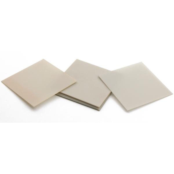 6 Inch 1.0mm Ceramic Substrate , Alumina Ceramic Plate For Semiconductor Processing