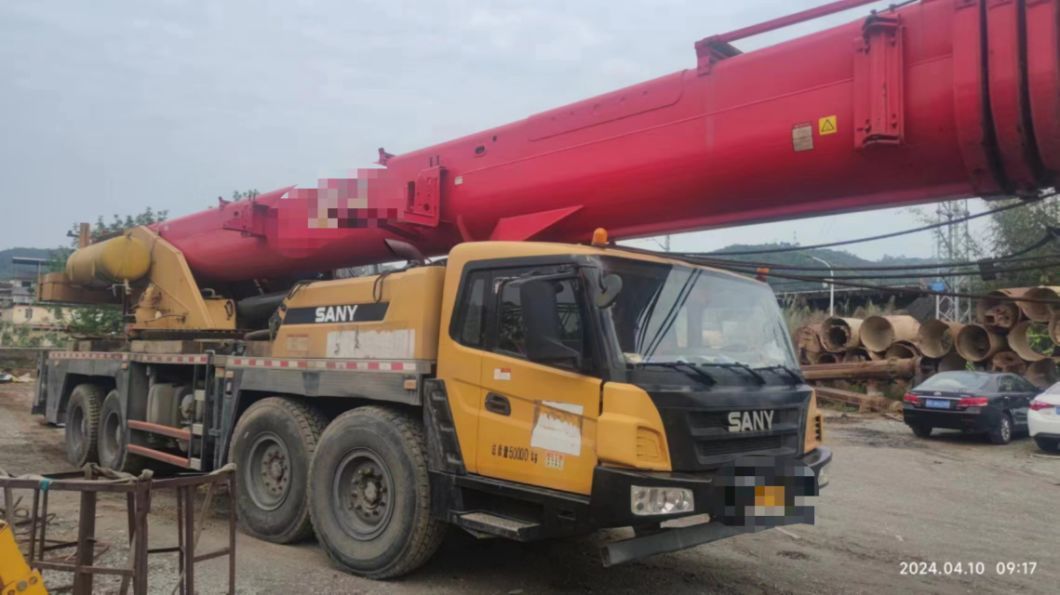 Sy Used Mobile Truck Crane 80 Tons for Sale, The Price Is Good