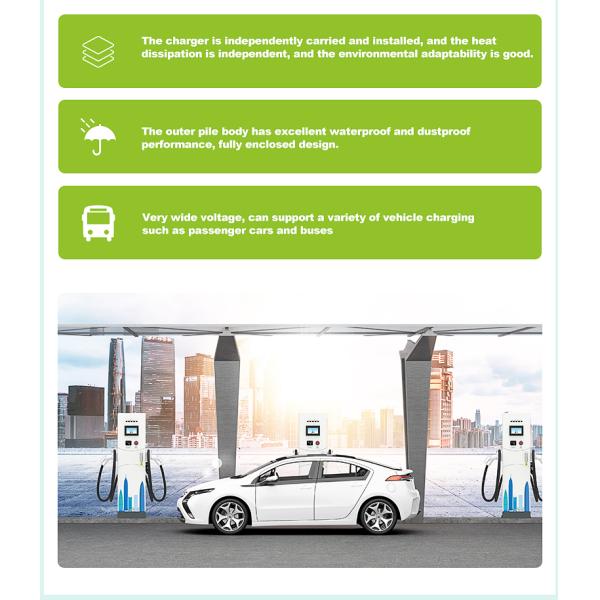 480 Volt Dc 3 Three Phase Ev Charger Electric Vehicle Charging Pile 240kW 300kW 480kW