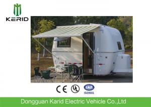 Quality Easy Towing Camper Van Trailer , Compact Lightweight Rv Trailers With Awning wholesale