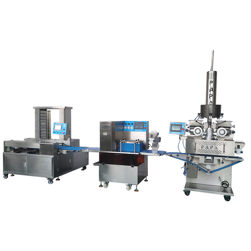Fully Automatic P190 Walnut-filled Maamoul Mooncake Making Encrusting Machine
