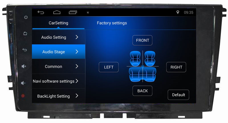 Ouchuangbo car radio multi media android 8.1 for Volkswagen Jetta 2013 with 1080P Video dual zone