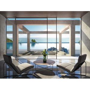 1.5mm Thickness Aluminium Sliding Windows Lightweight Thermally Insulated