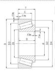OEM P5 Industry Precision Tapered Roller Bearings 32320
