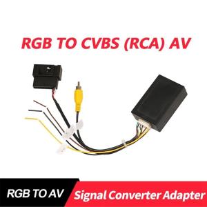 China For OEM Factory Car Backup Rear View Camera RGB to AV Converter Adapter Box for Volkswagen on sale