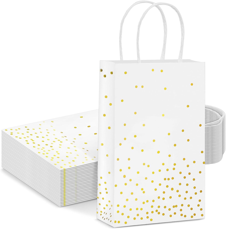 Business Shopping Custom Brown Kraft Paper Bag with Twisted Handles in Custom Color