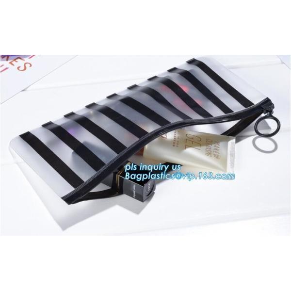 Zipper lock Bag with block slider, PE zipper lock bag, PA plastic bag, slider clothes packing for resealable plastic pe