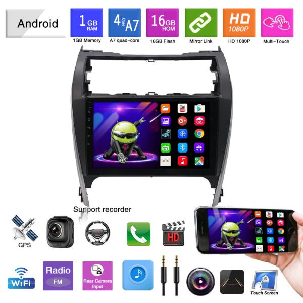 2014 2013 2012 Toyota Camry Android Radio Car Stereo Player 1 16 GB 10.1 Inch