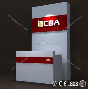 Quality China manufacturer cash desks checkout counter display cabinet wholesale