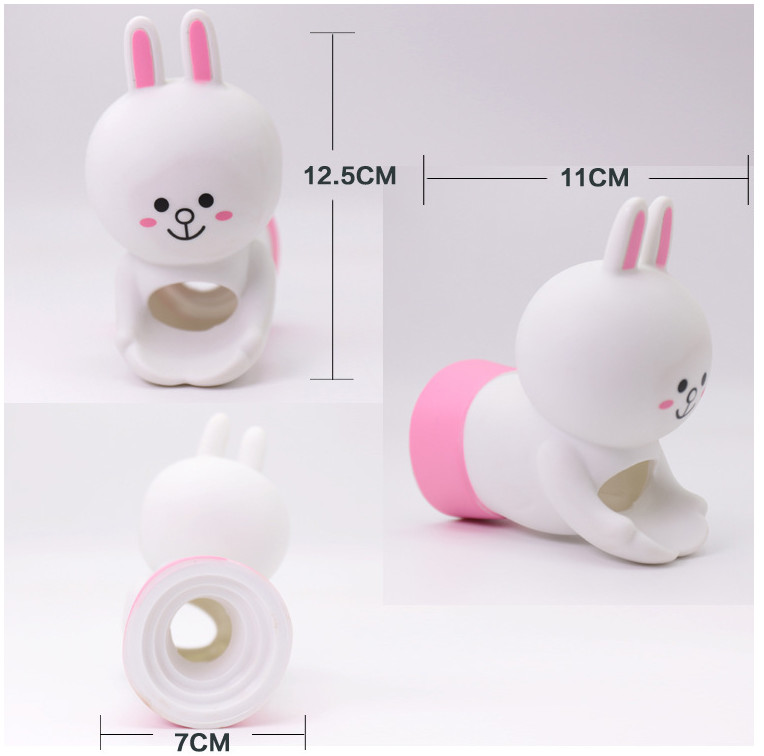 Bathroom Sink Extender White Rabbit Children Water Diversion Accessory